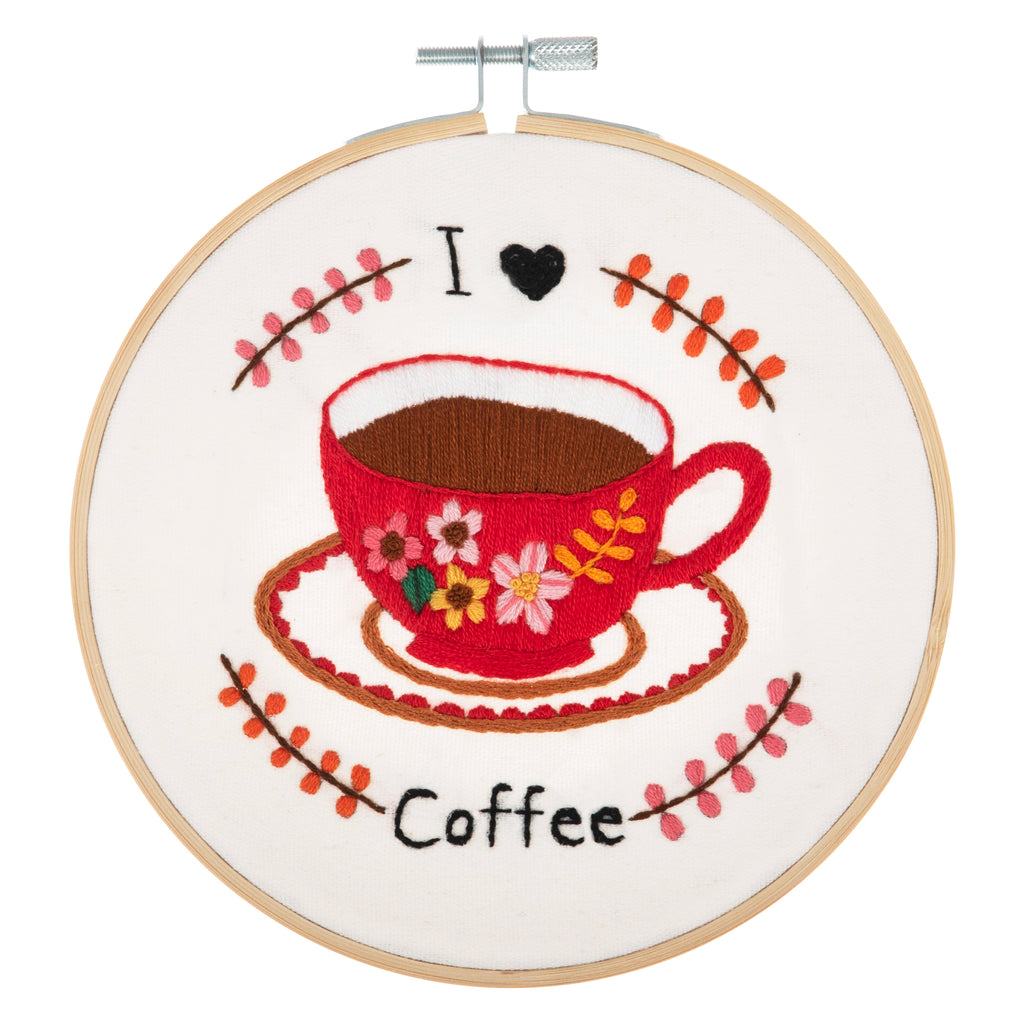 Embroidery Kits with Hoop by Trimits
