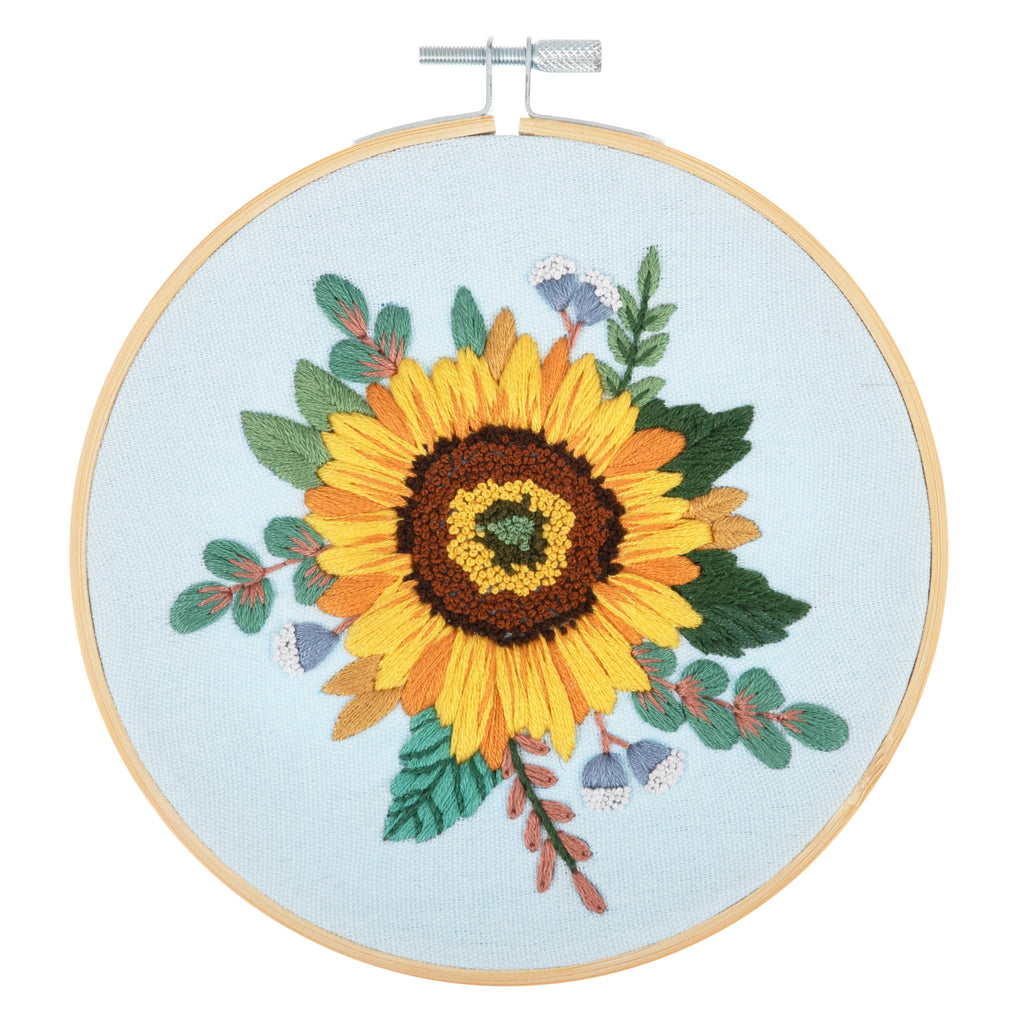 Embroidery Kits with Hoop by Trimits