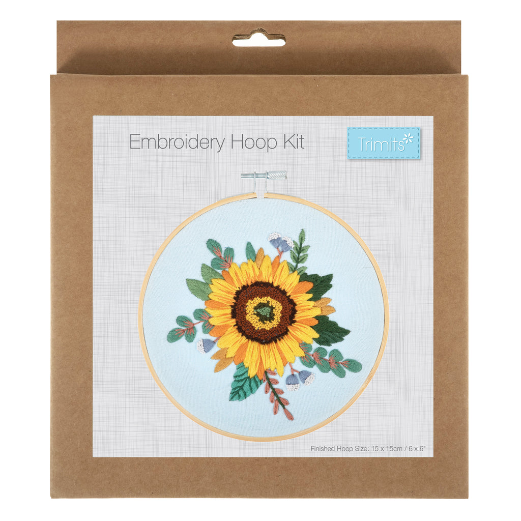 Embroidery Kits with Hoop by Trimits