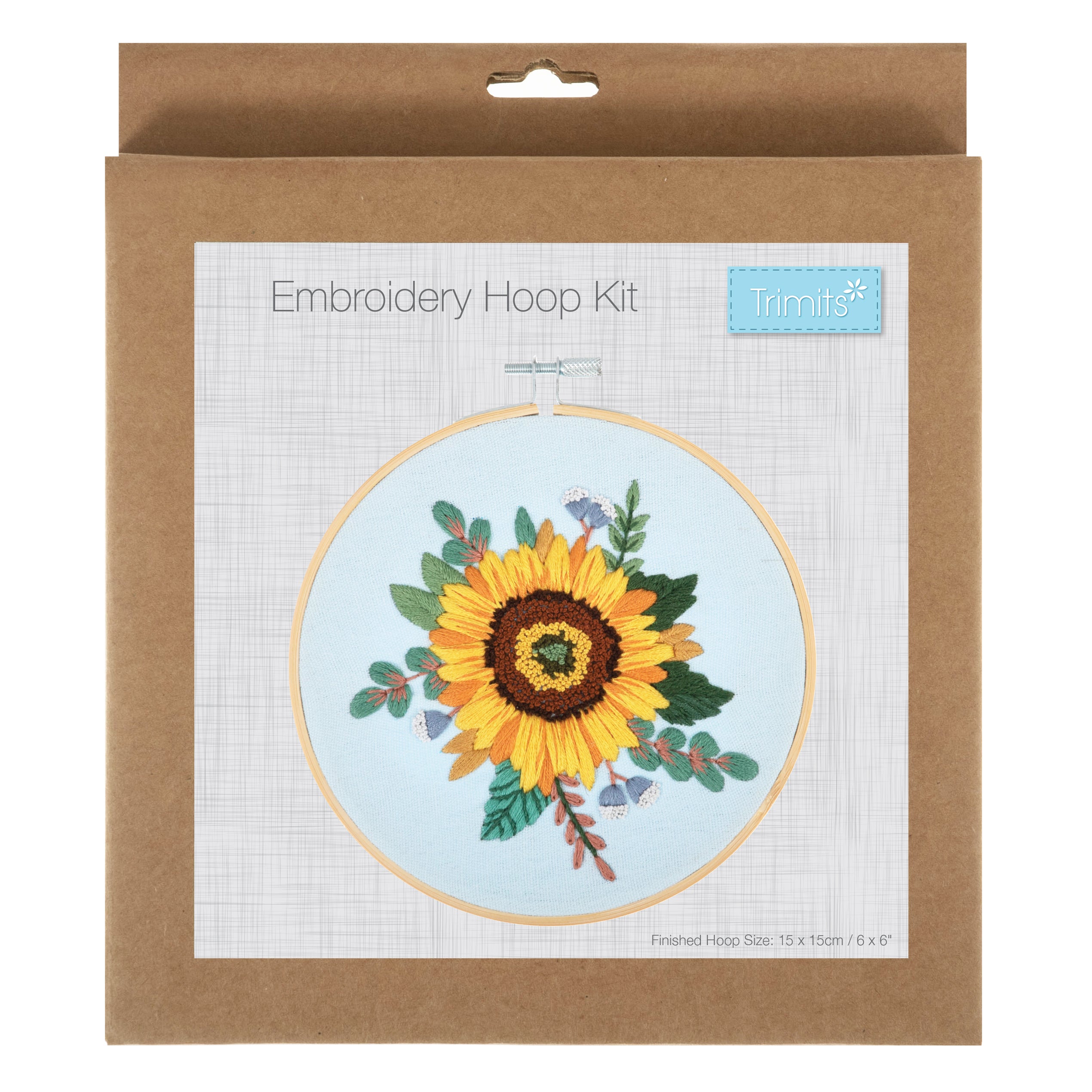 Embroidery Kits with Hoop by Trimits