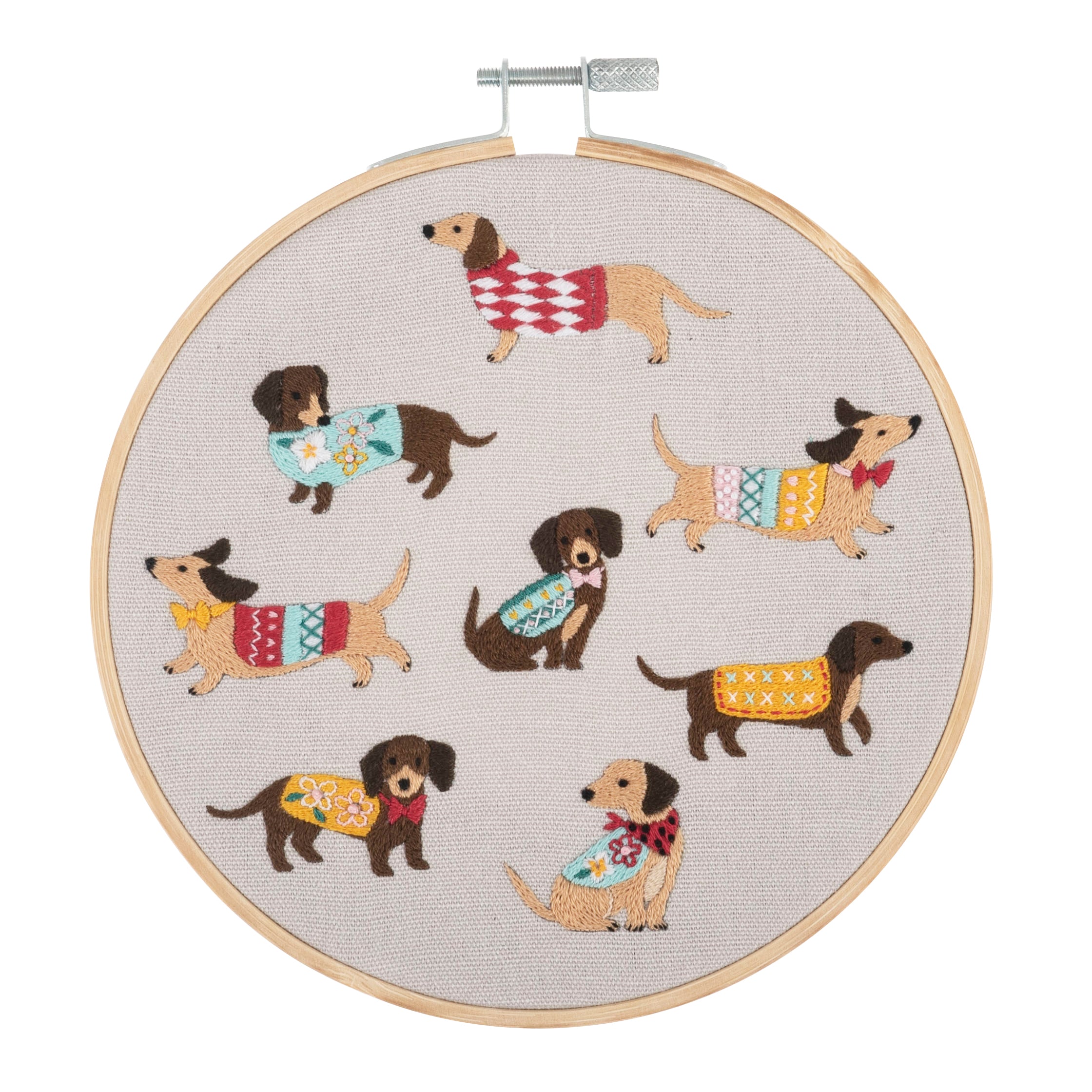 Embroidery Kits with Hoop by Trimits