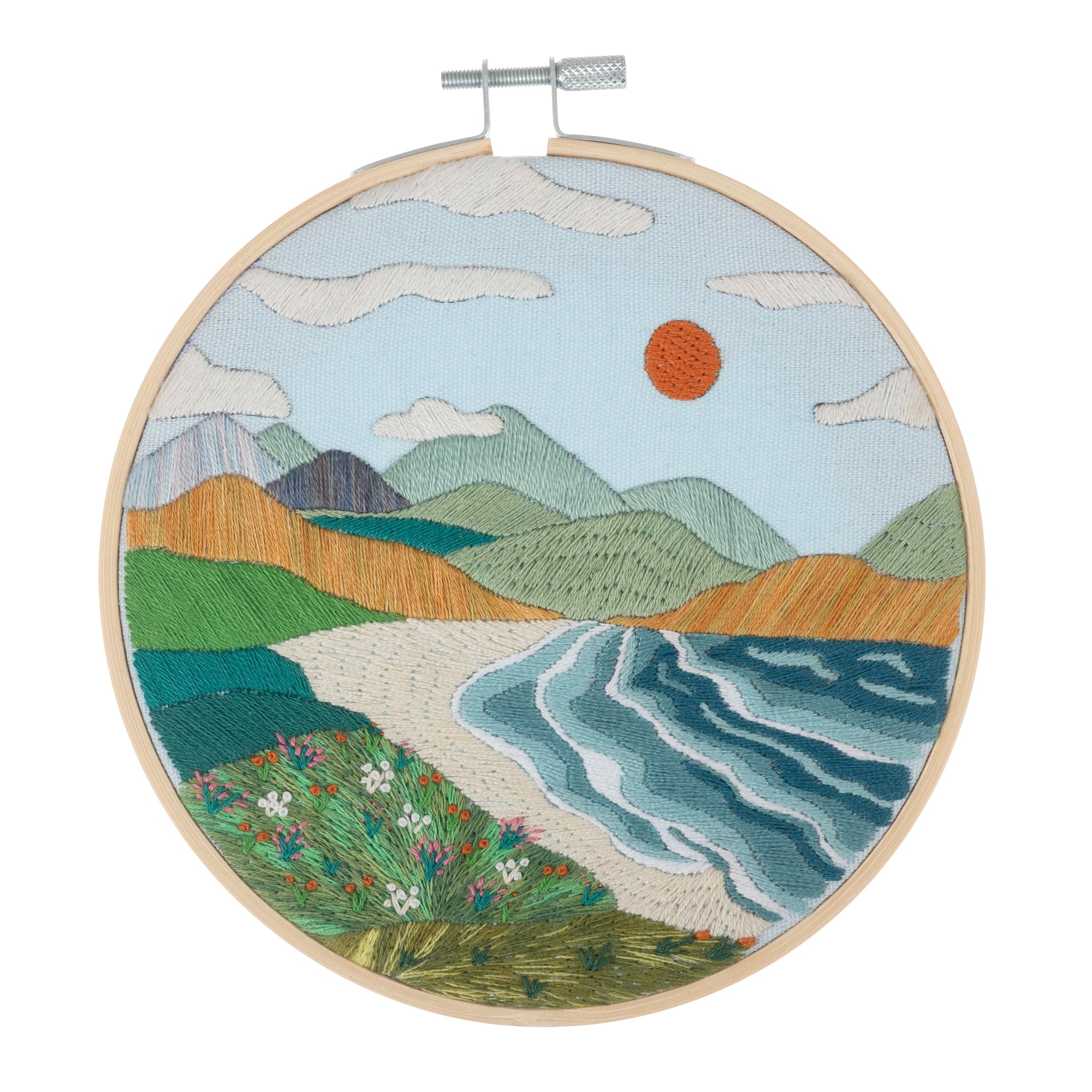 Embroidery Kits with Hoop by Trimits