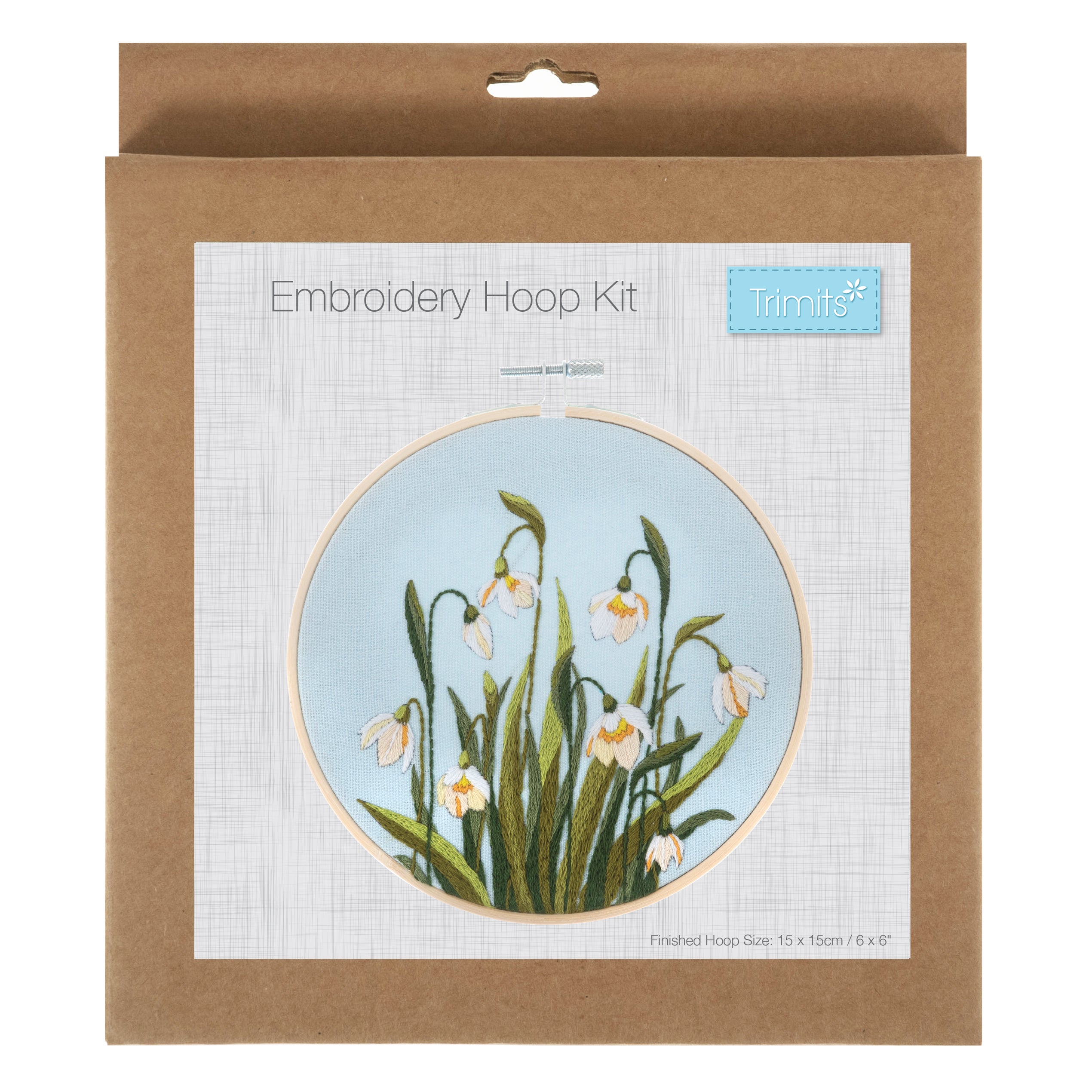 Embroidery Kits with Hoop by Trimits