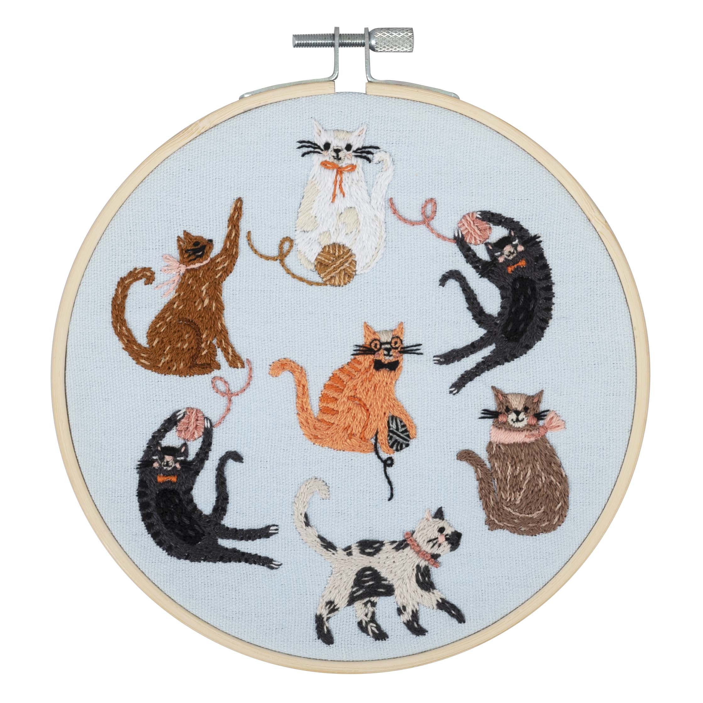Embroidery Kits with Hoop by Trimits