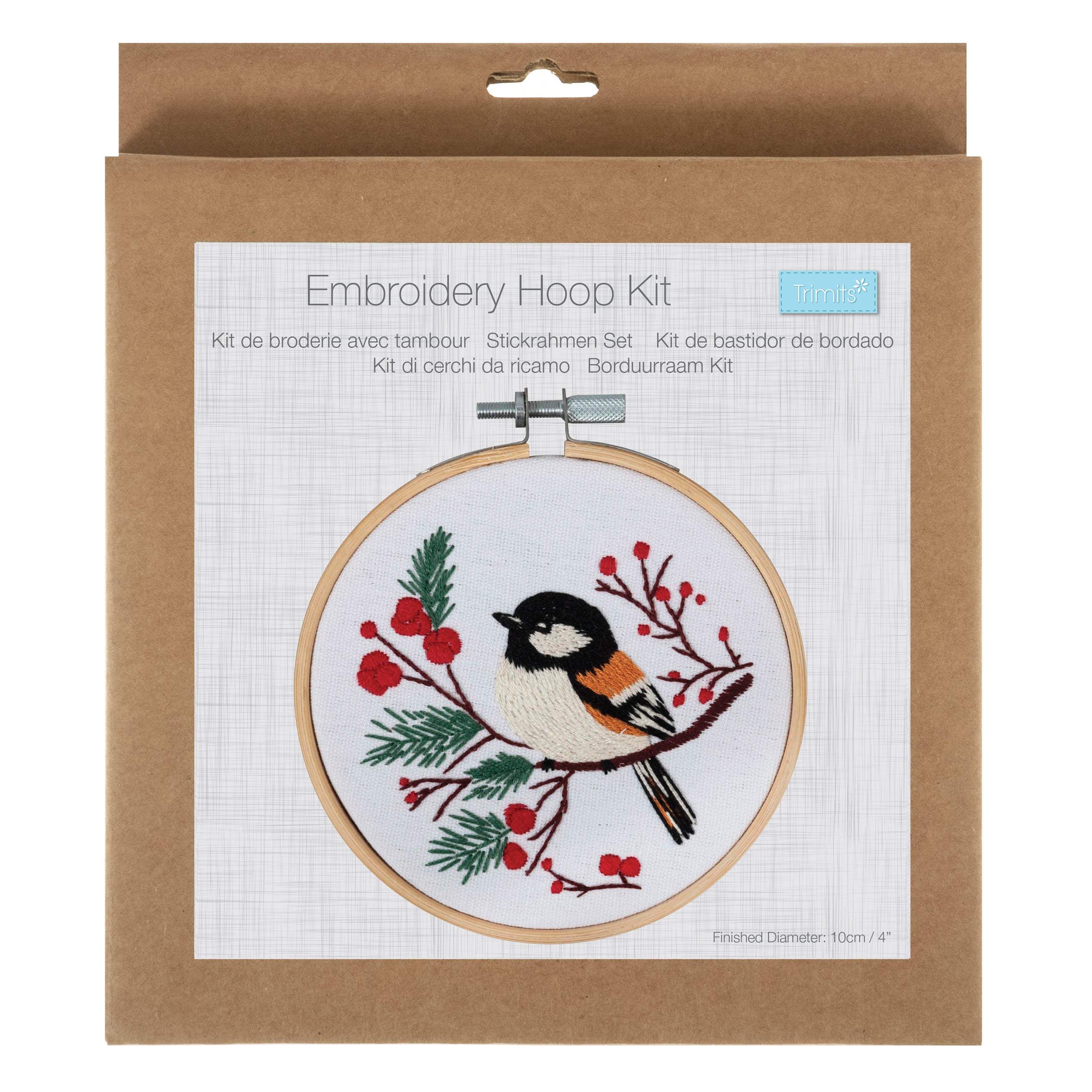 Embroidery Kits (Mini) with Hoop by Trimits
