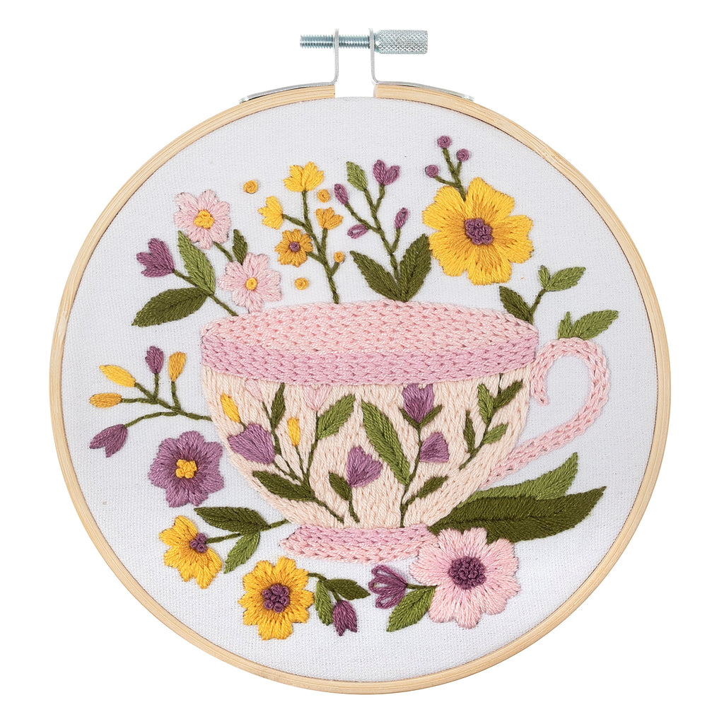 Embroidery Kits with Hoop by Trimits