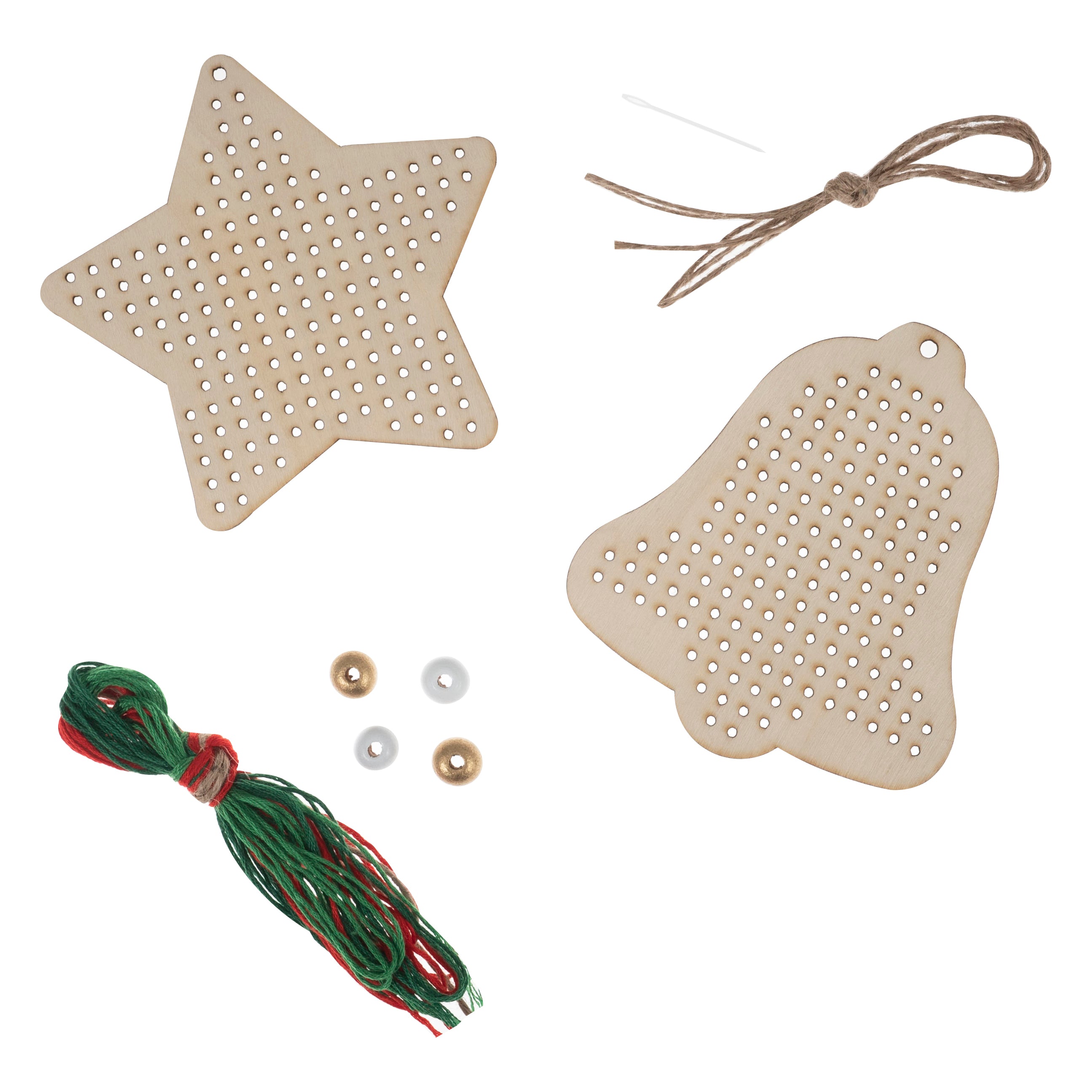 Cross Stitch: Pre-punched Wooden Shape by Trimits