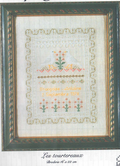 Cousines & Cie Sampler - Les tourtereaux (Birth Sampler)