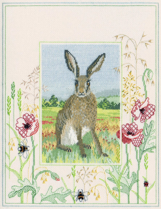 Hare - Wildlife Series from Derwentwater Designs (Bothy Threads)