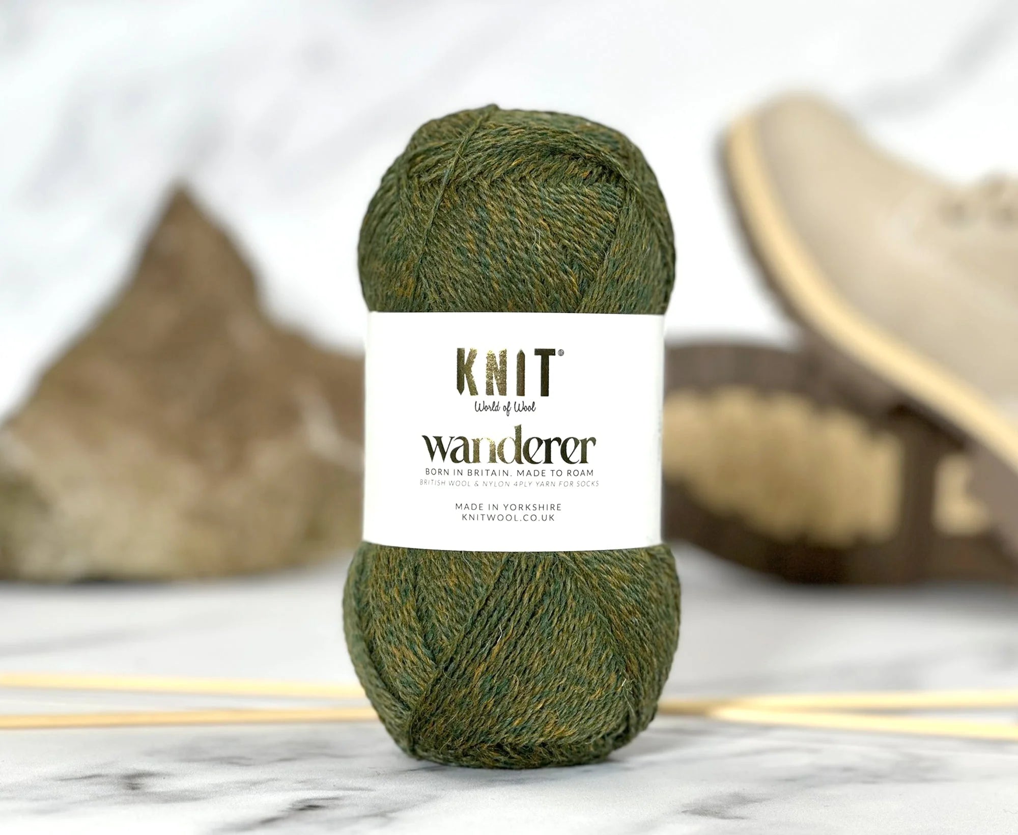 Wanderer 4 ply Yarn by Knit (World of Wool)