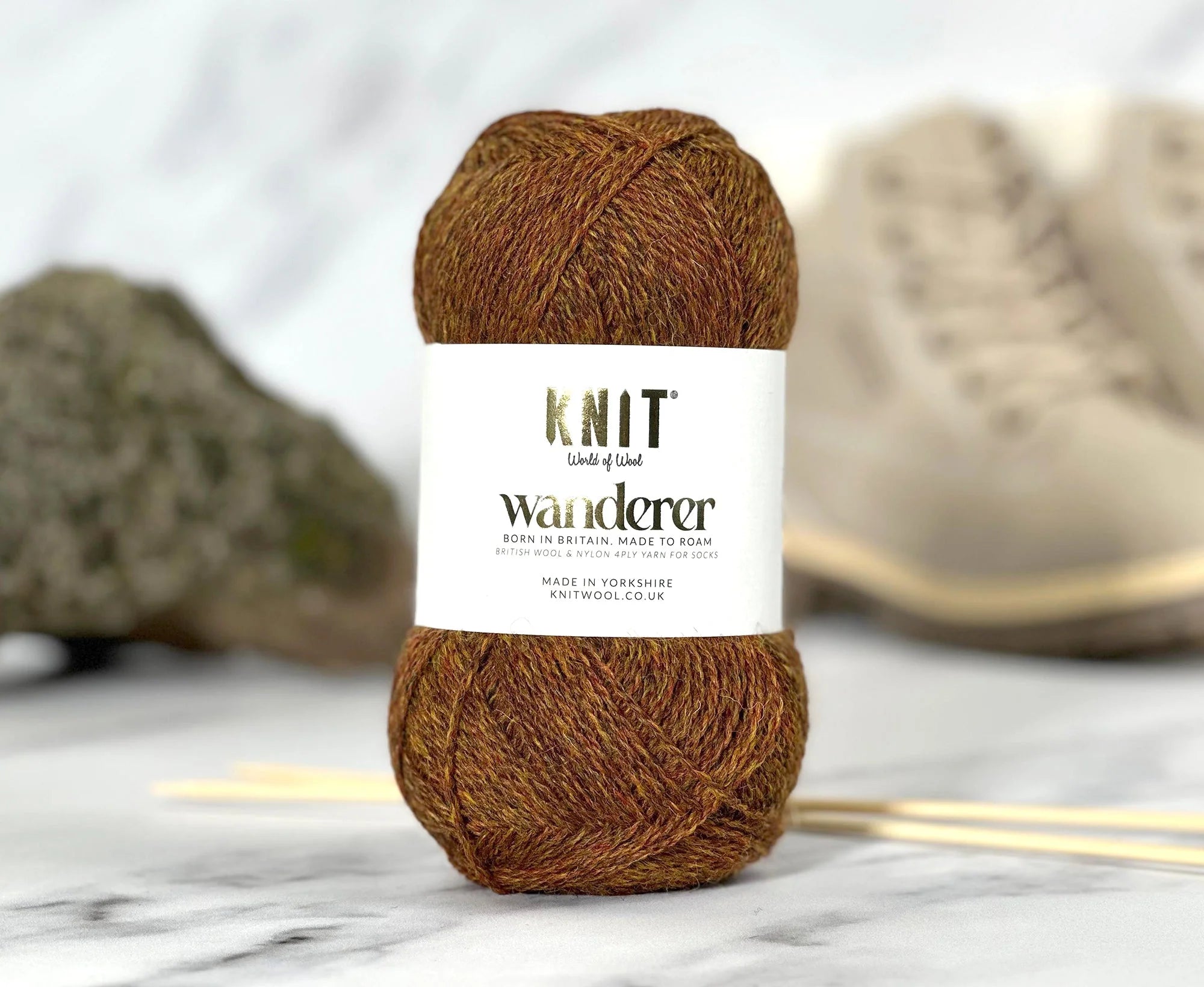 Wanderer 4 ply Yarn by Knit (World of Wool)