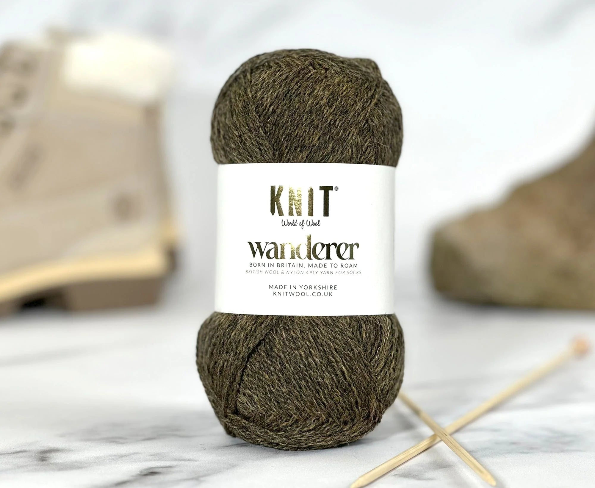 Wanderer 4 ply Yarn by Knit (World of Wool)