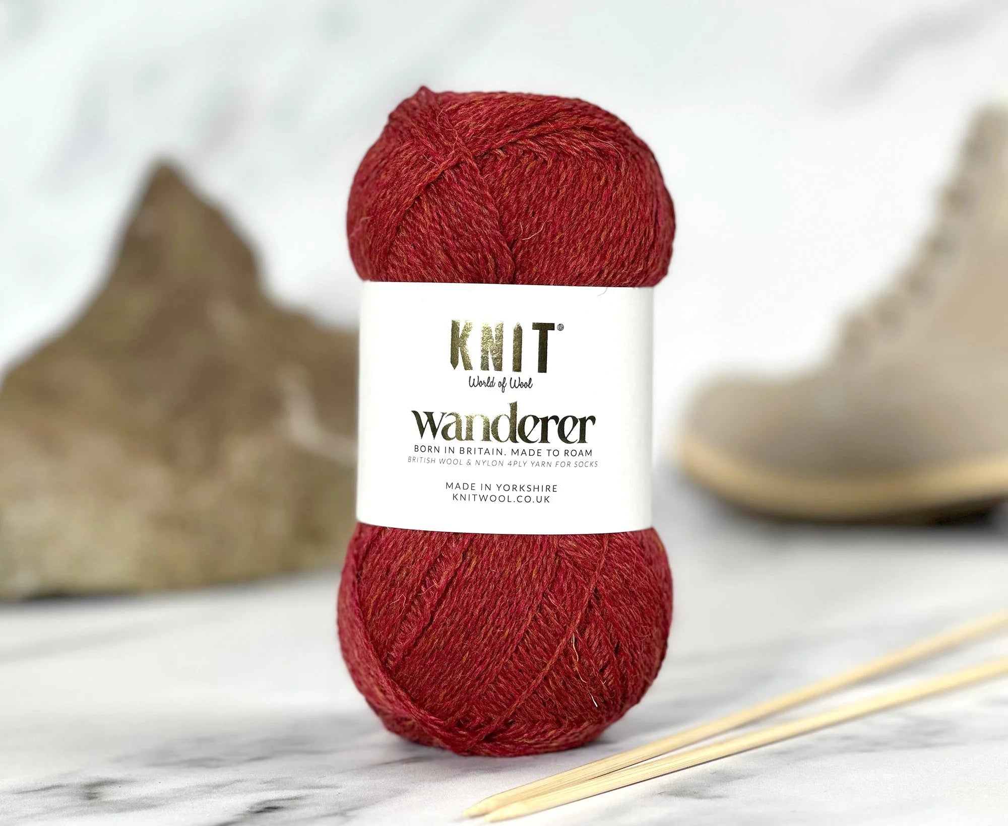 Wanderer 4 ply Yarn by Knit (World of Wool)