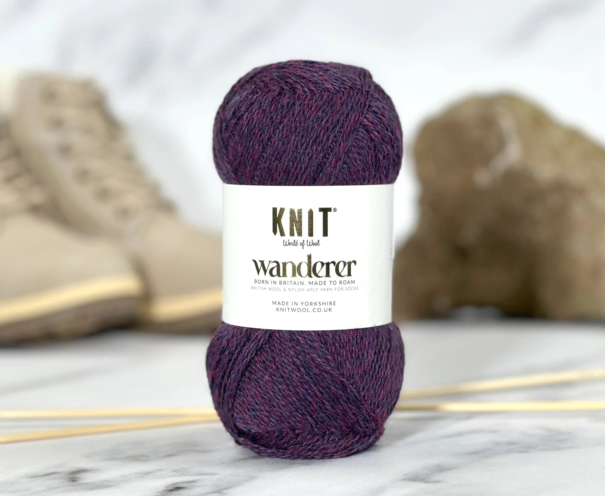 Wanderer 4 ply Yarn by Knit (World of Wool)