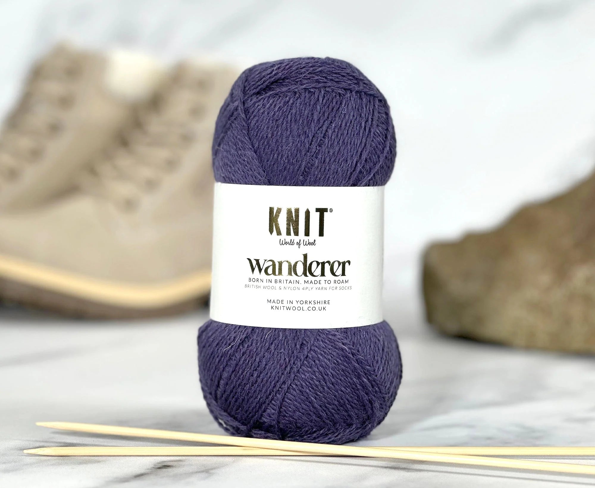 Wanderer 4 ply Yarn by Knit (World of Wool)