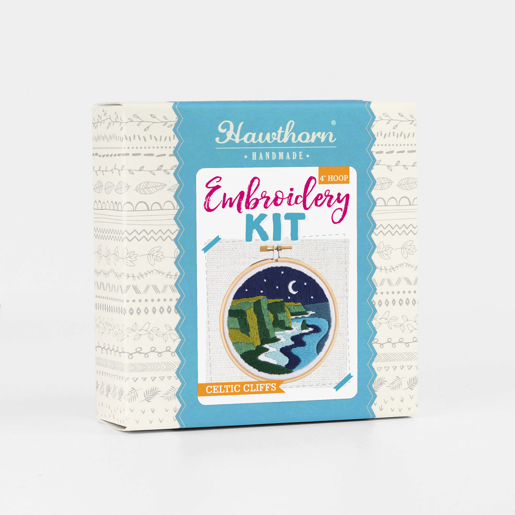 Celtic Cliffs Mini Embroidery Kit