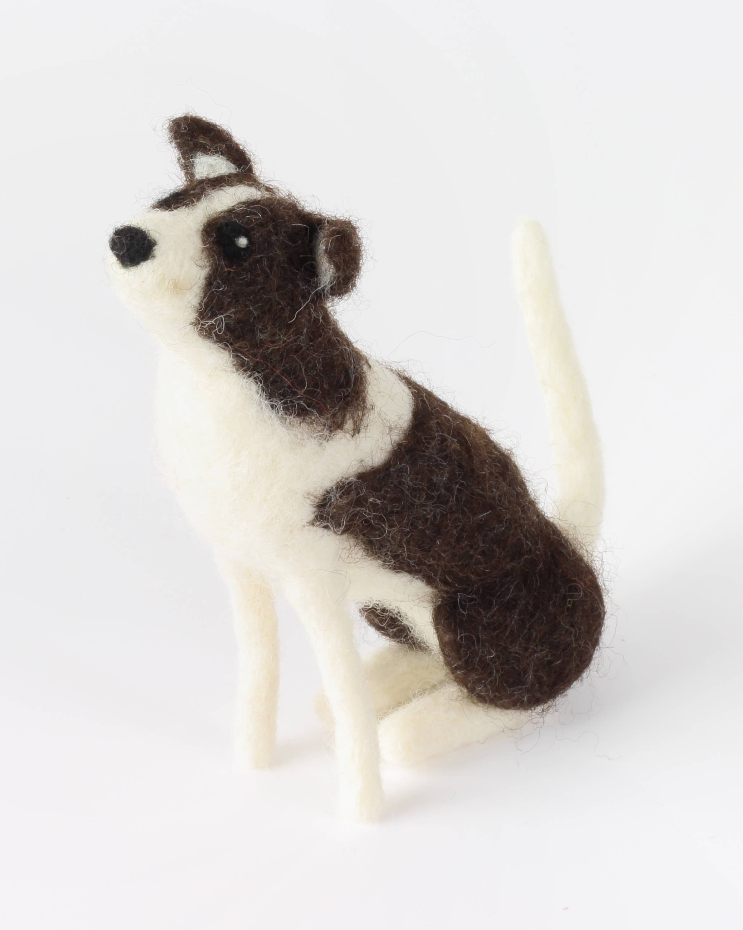 Border Collie Needle Felting Kit