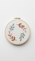 Sage Thread Custom Wall Art Hoop
