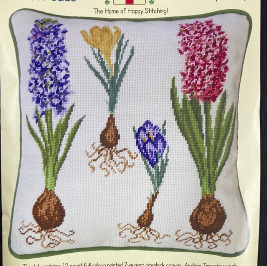 Bothy Threads - Hyacinth & Crocus Tapestry Cushion Kit