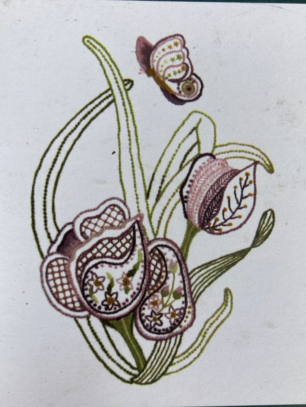 Dizzy & Creative Crewel Work Embroidery Panels