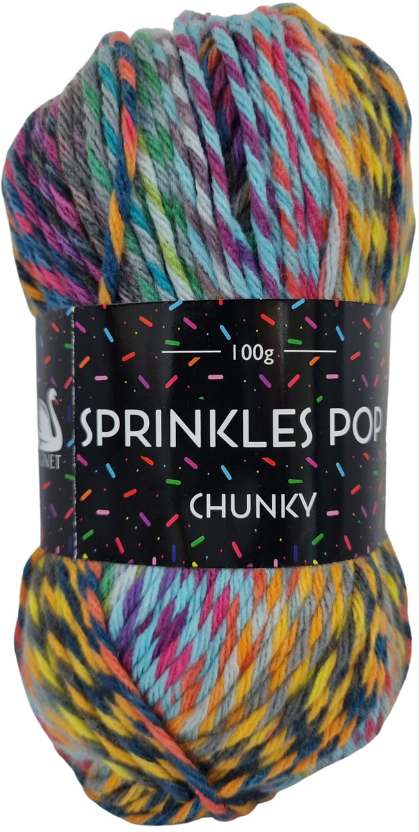 Sprinkles Pop Chunky - Cygnet Yarns