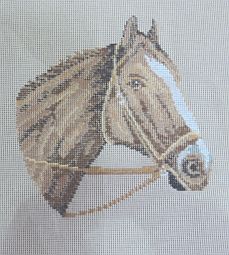 Ivo Tramme Tapestry - Bay Horse's Head (Large)