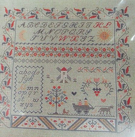 Cousines & Cie Alphabet Sampler - La Promenade