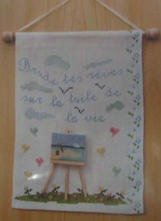 Cousines & Cie MINI WALL-HANGING - Brode Tes Reves