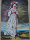 Canvas - Handpainted - 'Pinkie' by Sir Thomas Lawrence