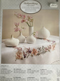 Tablecloth counted cross-stitch kit - Rose flowers