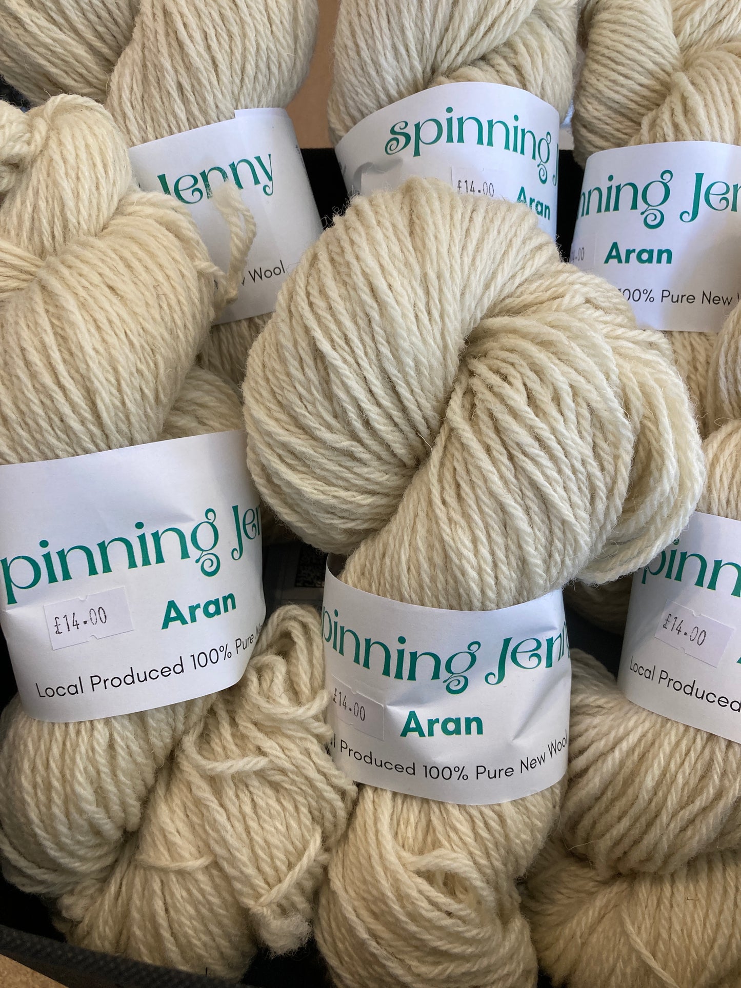 Locally Produced Aran Wool - very limited stock