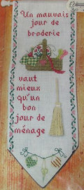 Cousines & Cie Mini Wall-hanging - Jour de Broderie