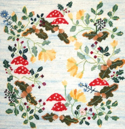 Autumn Tapestry Cushion Kit - Fox Tapestry Designs (Wales)