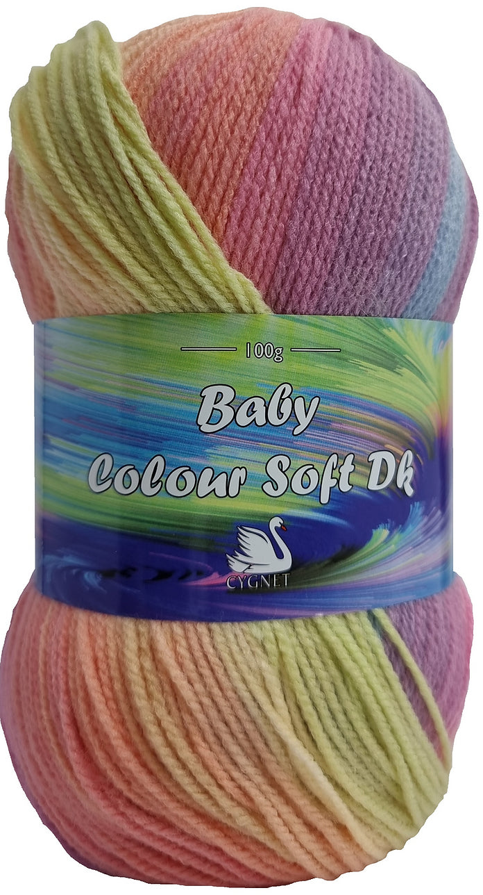 Cygnet Baby Colour Soft DK - Cygnet Yarns