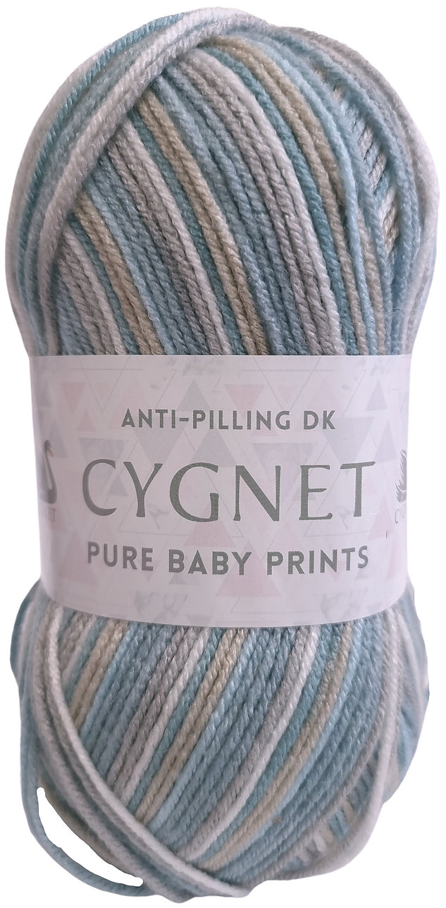 Cygnet Pure Baby (Anti-pilling) DK Prints - Cygnet Yarns