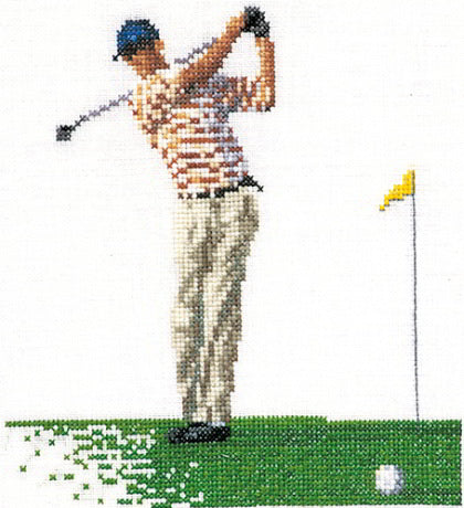 Thea Gouverneur Cross Stitch Kit - Golf 3032