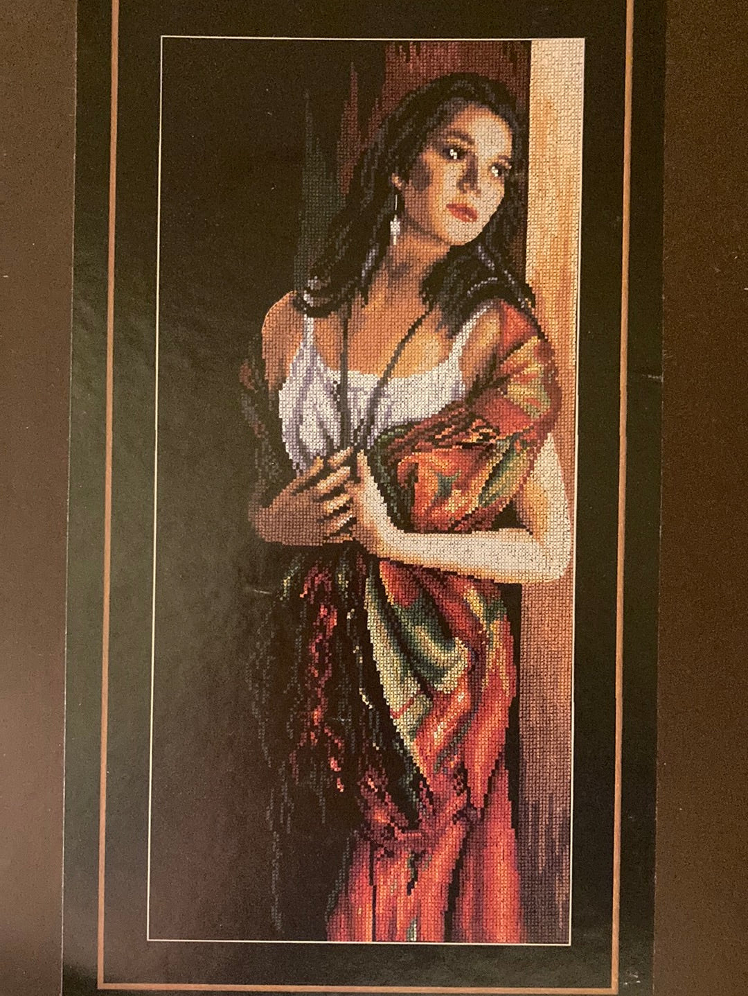 Lanarte Cultures Cross Stitch Collection  - Lady with Scarf