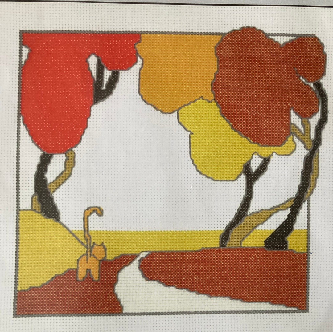 Classic Embroidery - The Cat who walked by himself