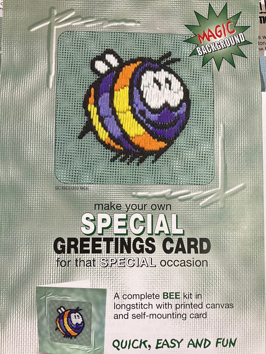 Make your own Special Greetings Card - various longstitch card kits