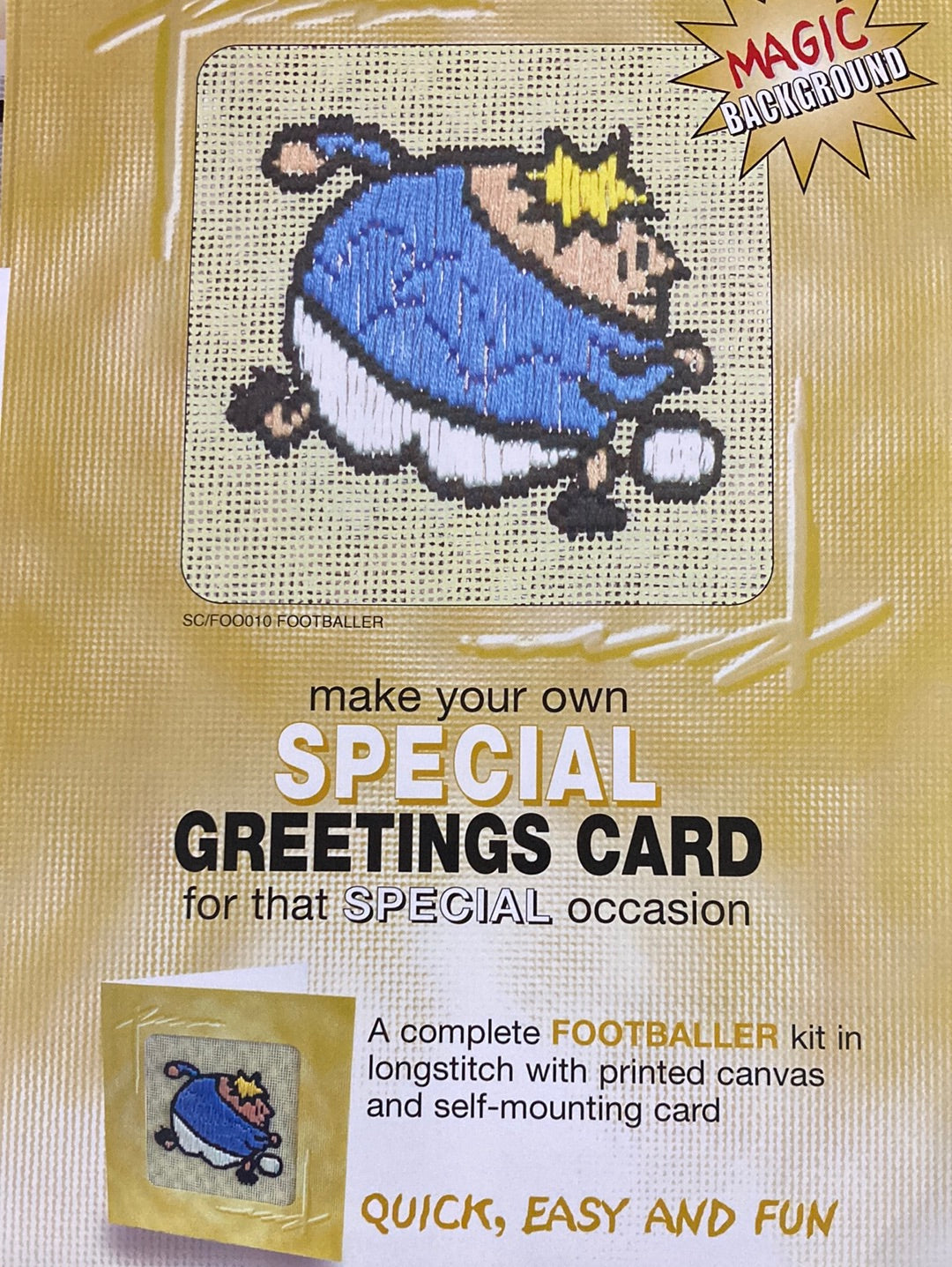 Make your own Special Greetings Card - various longstitch card kits