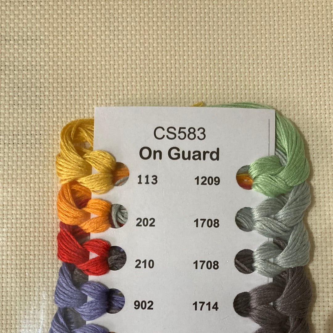 Classic Embroidery - On Guard