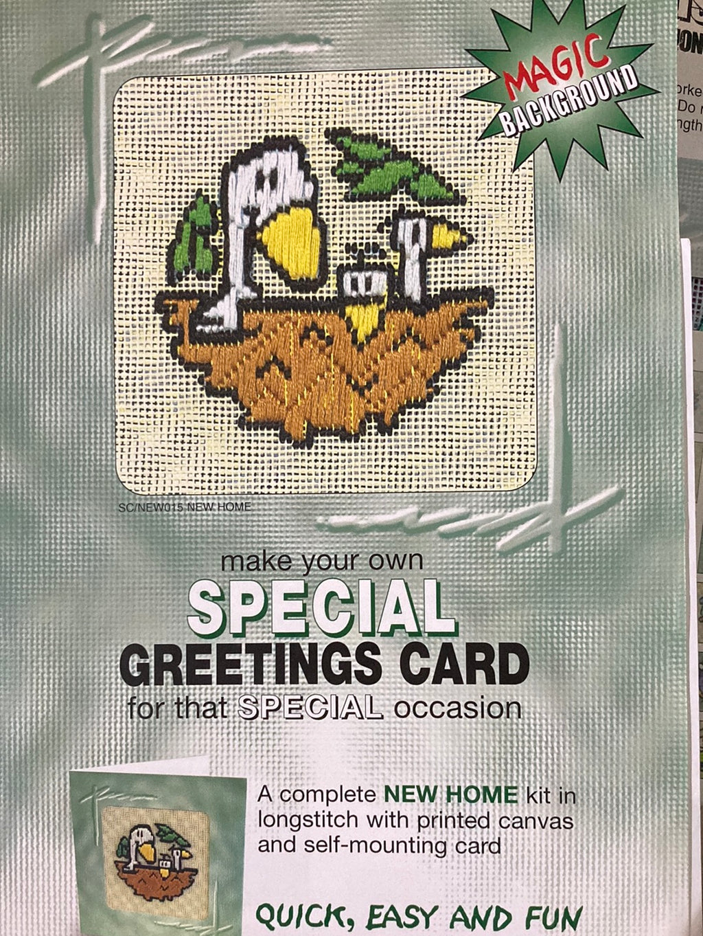 Make your own Special Greetings Card - various longstitch card kits