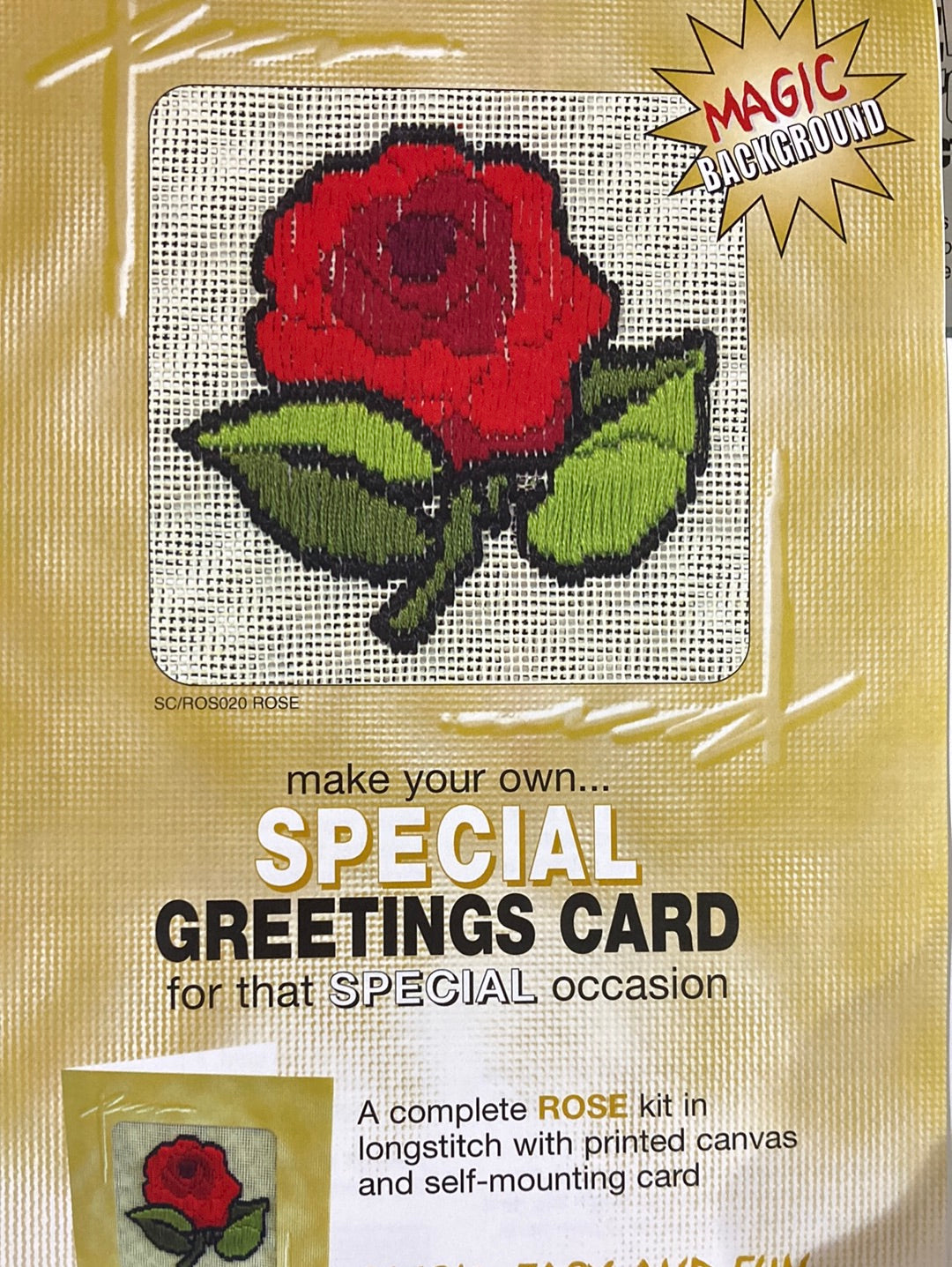 Make your own Special Greetings Card - various longstitch card kits
