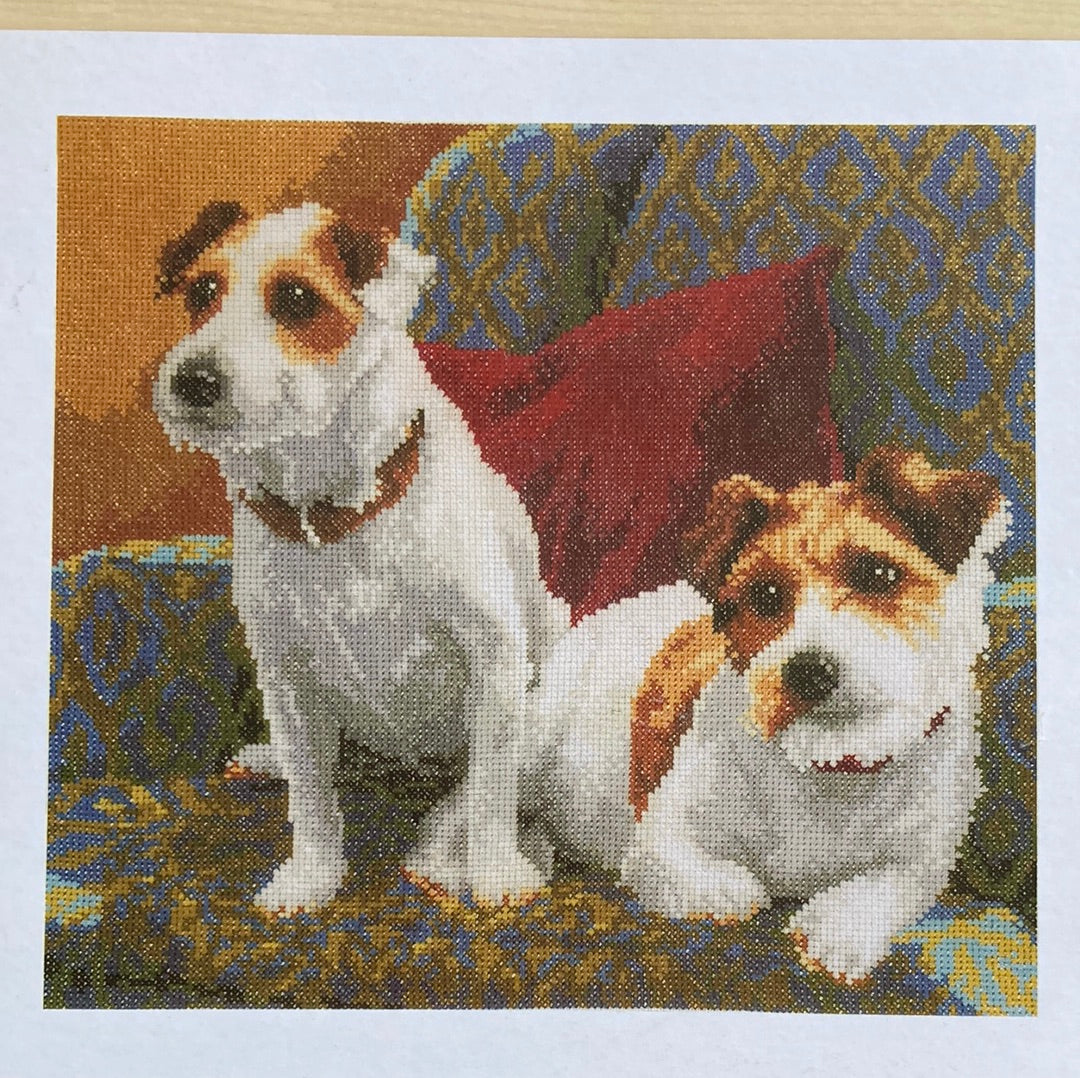 Lanarte Animals Cross Stitch Collection  - My 2 companions