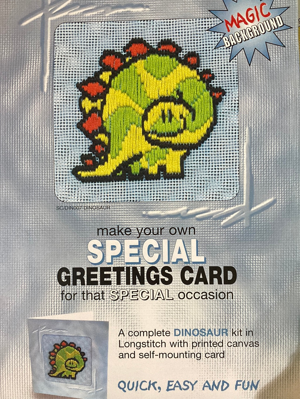Make your own Special Greetings Card - various longstitch card kits