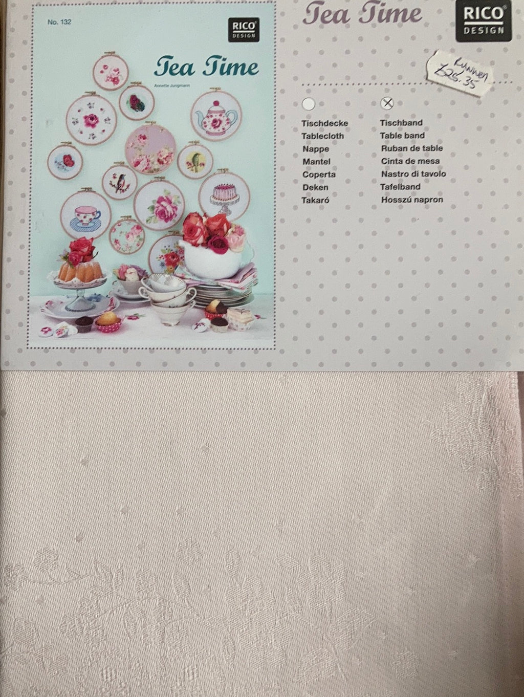 Table runner - Tea Time