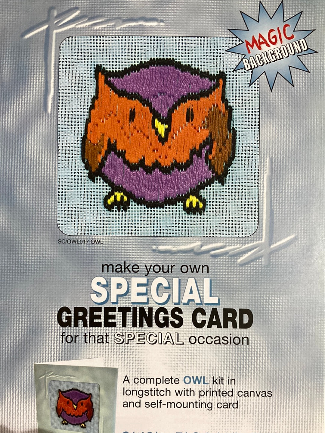 Make your own Special Greetings Card - various longstitch card kits