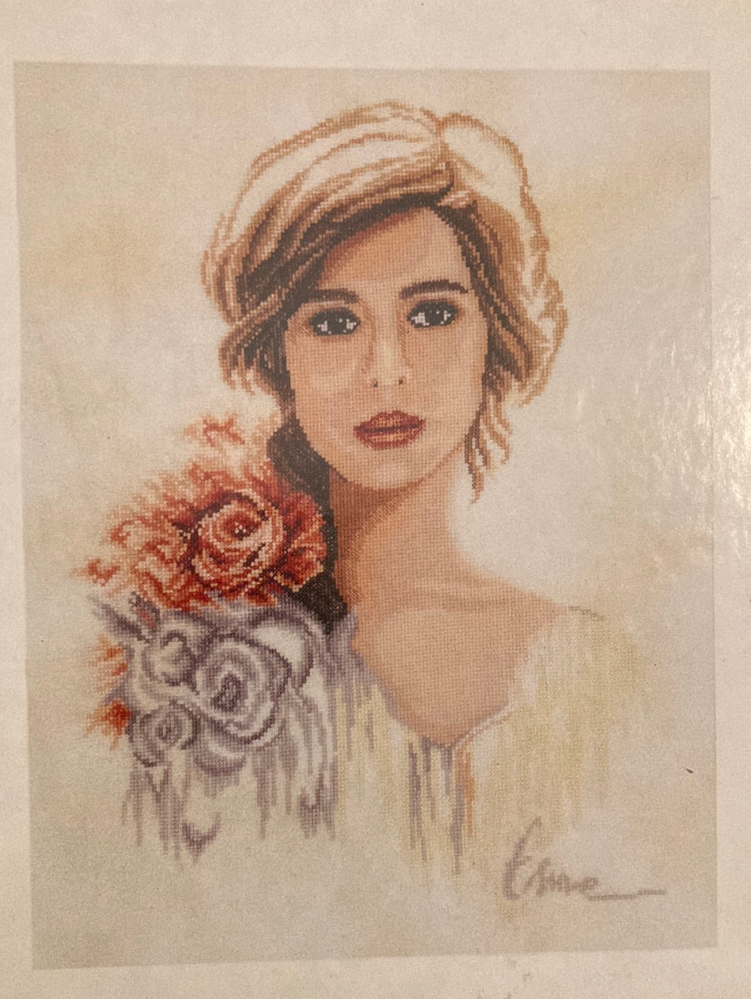 Lanarte Romance Cross Stitch Collection  - Romantic Lady