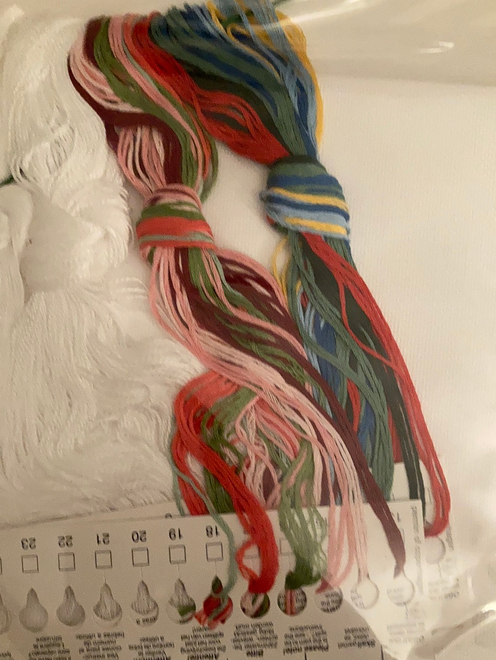 Hardanger with flowers (roses) - Scandinavian art needlework