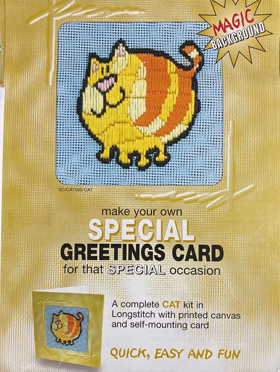 Make your own Special Greetings Card - various longstitch card kits
